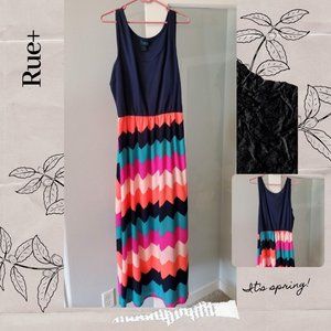 Plus-Size Maxi Sundress (2X)**